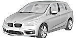 BMW F45 B3124 Fault Code